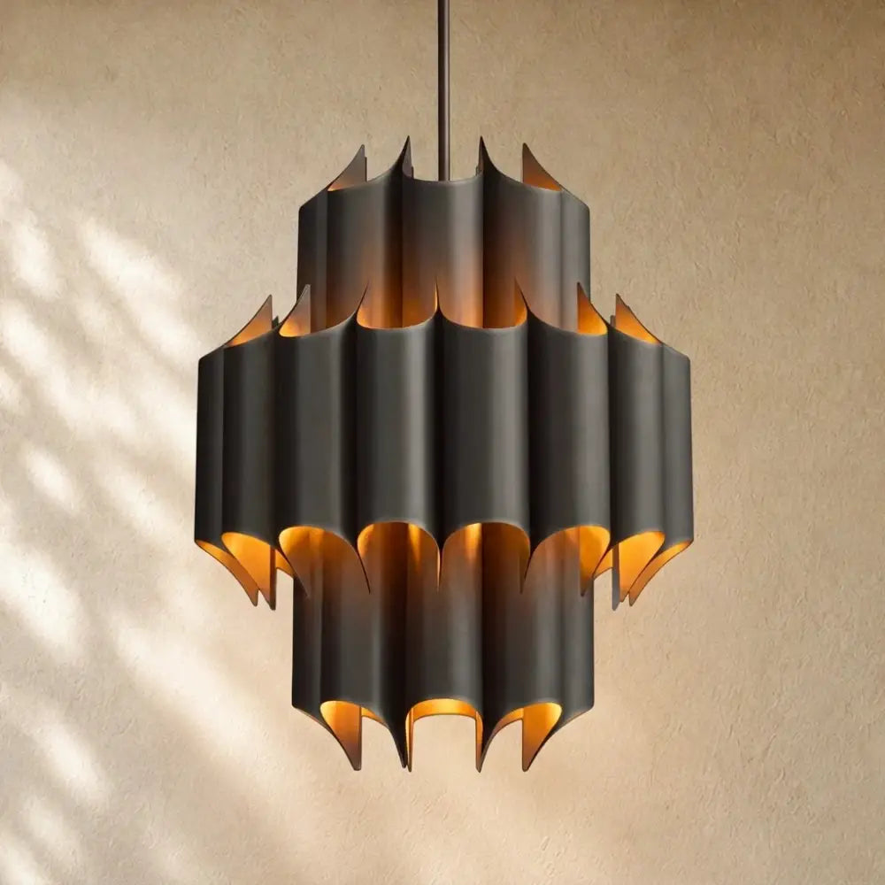 Cathedre Chandelier 24’’ - Matte Black