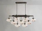 Cebret Glass Linear Chandelier - fovolighting