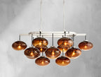 Cebret Glass Linear Chandelier - fovolighting