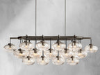 Cebret Glass Linear Chandelier - fovolighting