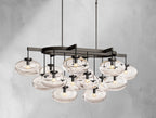 Cebret Glass Linear Chandelier - fovolighting