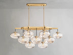 Cebret Glass Linear Chandelier - fovolighting