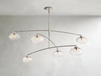 Cebret Glass Mobile Round Chandelier - fovolighting