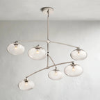 Cebret Glass Mobile Round Chandelier - fovolighting