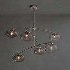 Cebret Glass Mobile Round Chandelier - fovolighting