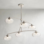 Cebret Glass Mobile Round Chandelier - fovolighting
