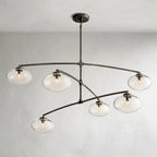 Cebret Glass Mobile Round Chandelier - fovolighting
