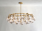 Cebret Glass Round Chandelier - fovolighting