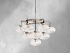 Cebret Glass Round Chandelier - fovolighting