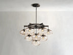 Cebret Glass Round Chandelier - fovolighting