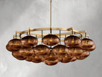 Cebret Glass Round Chandelier - fovolighting