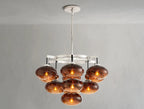 Cebret Glass Round Chandelier - fovolighting
