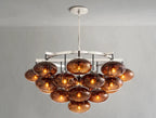 Cebret Glass Round Chandelier - fovolighting