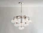 Cebret Glass Round Chandelier - fovolighting