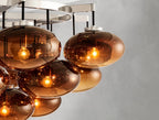 Cebret Glass Round Chandelier - fovolighting