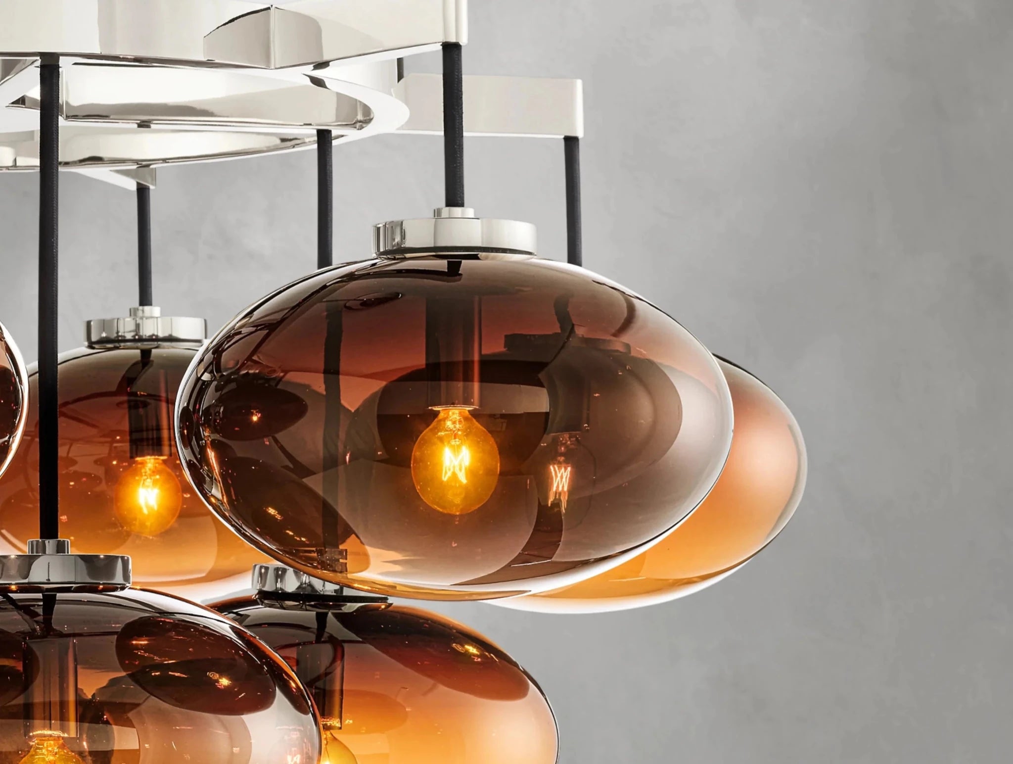 Cebret Glass Round Chandelier - fovolighting