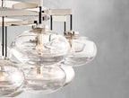 Cebret Glass Round Chandelier - fovolighting