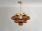 Cebret Glass Round Chandelier - fovolighting