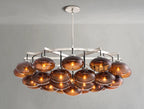 Cebret Glass Round Chandelier - fovolighting