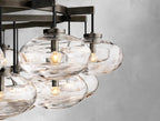 Cebret Glass Round Chandelier - fovolighting