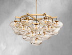 Cebret Glass Round Chandelier - fovolighting