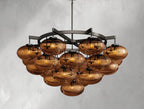 Cebret Glass Round Chandelier - fovolighting