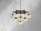 Cebret Glass Round Chandelier - fovolighting