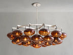 Cebret Glass Round Chandelier - fovolighting
