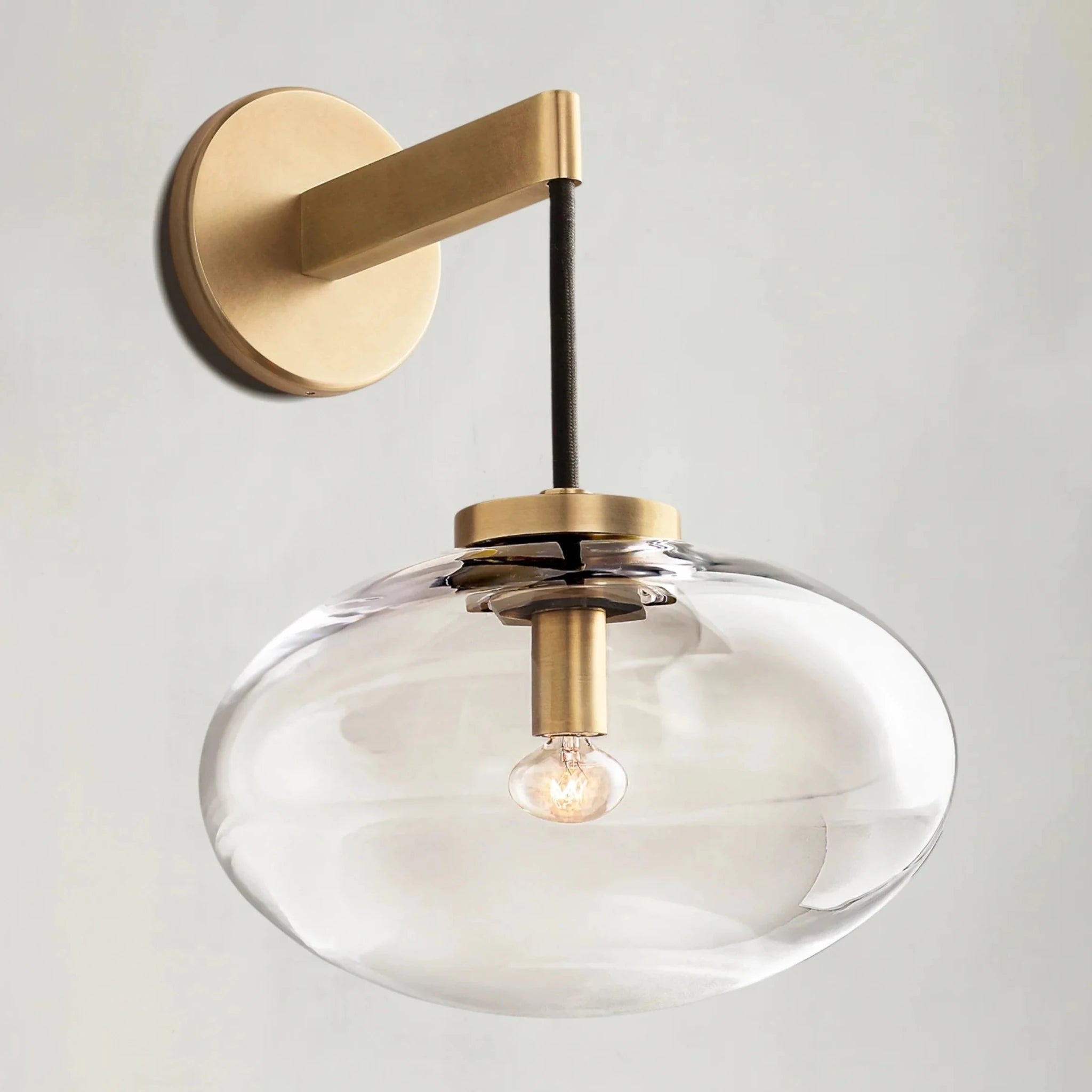 Cebret Glass Sconce - fovolighting
