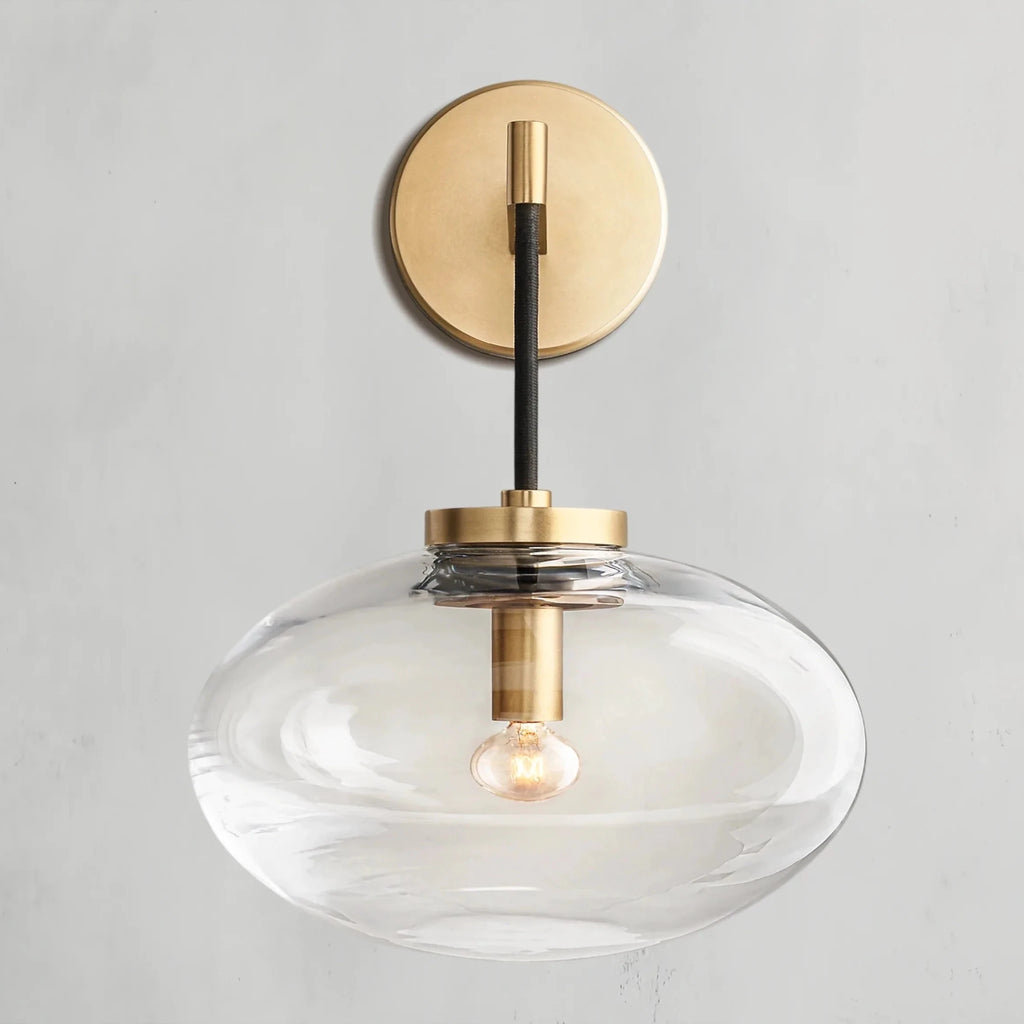 Cebret Glass Sconce - fovolighting