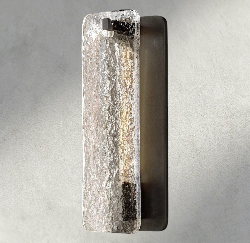 Celamotto Glass/ Alabaster Sconce 13", 16" - fovolighting
