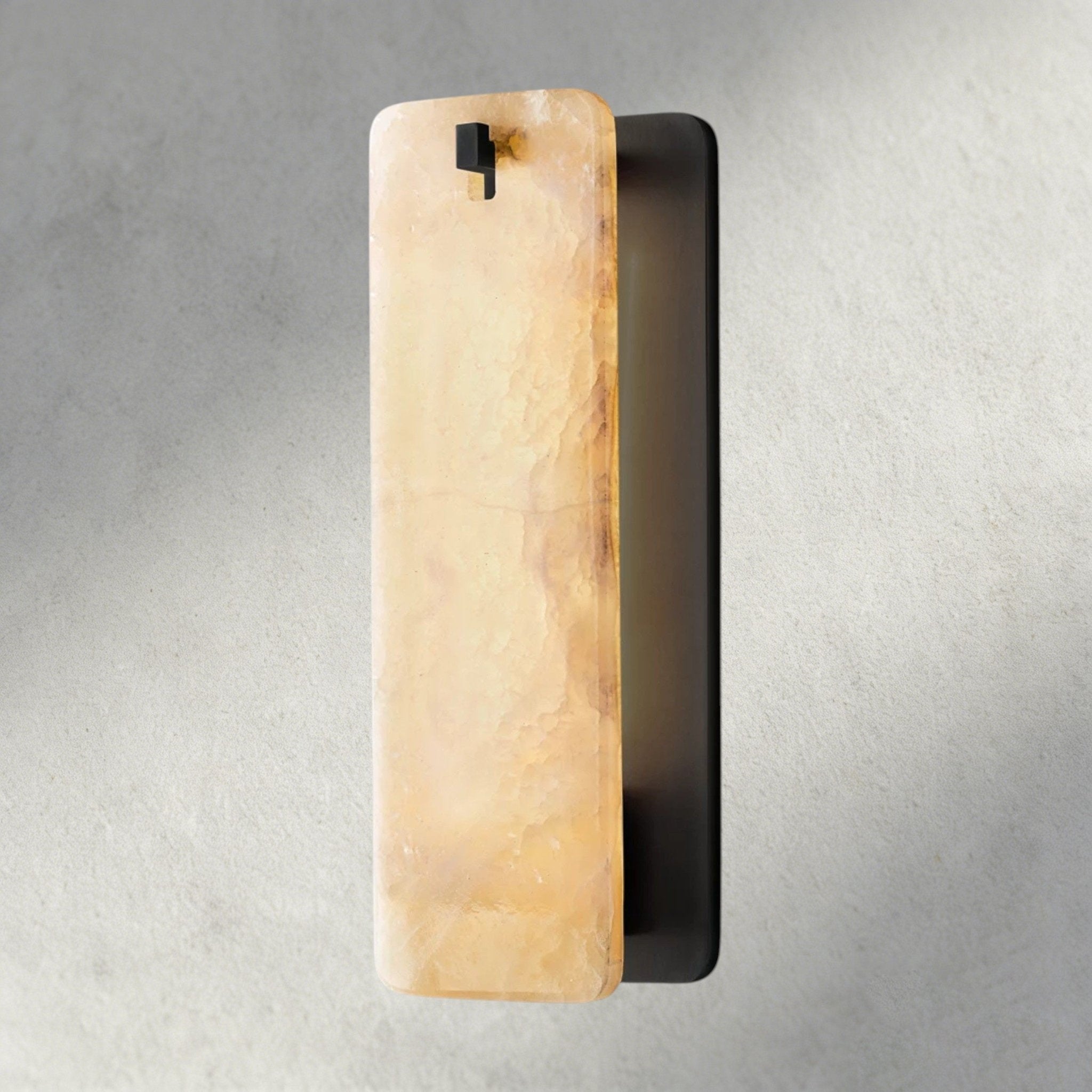 Celamotto Glass/ Alabaster Sconce 13", 16" - fovolighting
