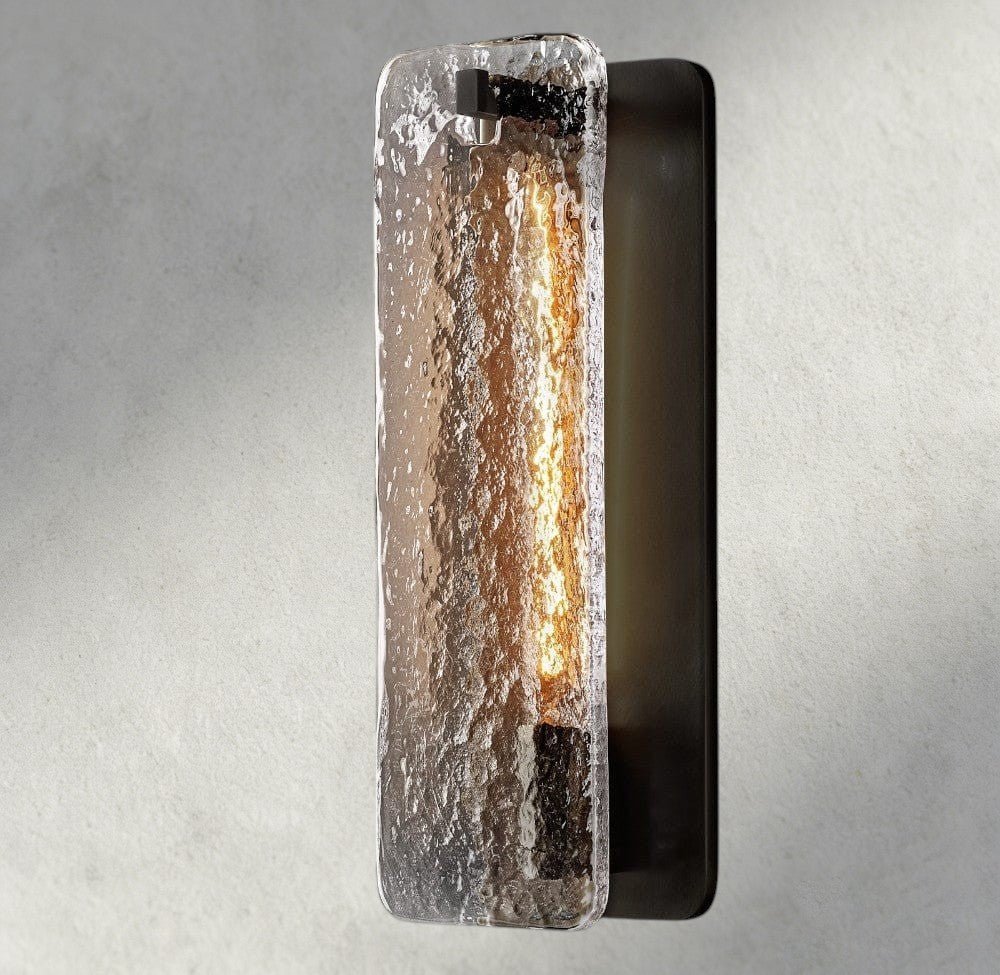 Celamotto Glass/ Alabaster Sconce 13", 16" - fovolighting