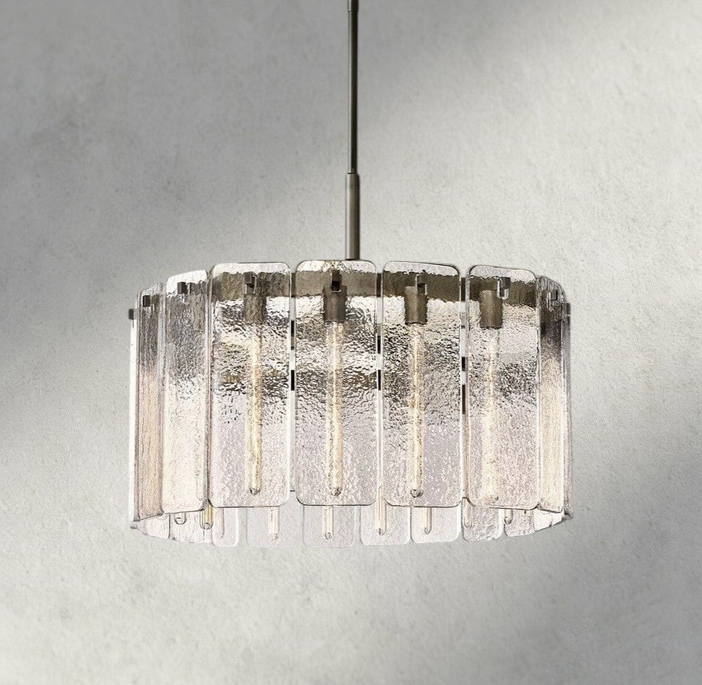 Celamotto Glass Round Chandelier 36", 48", 60" - fovolighting