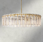 Celamotto Glass Round Chandelier 36", 48", 60" - fovolighting