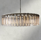 Celamotto Glass Round Chandelier 36", 48", 60" - fovolighting