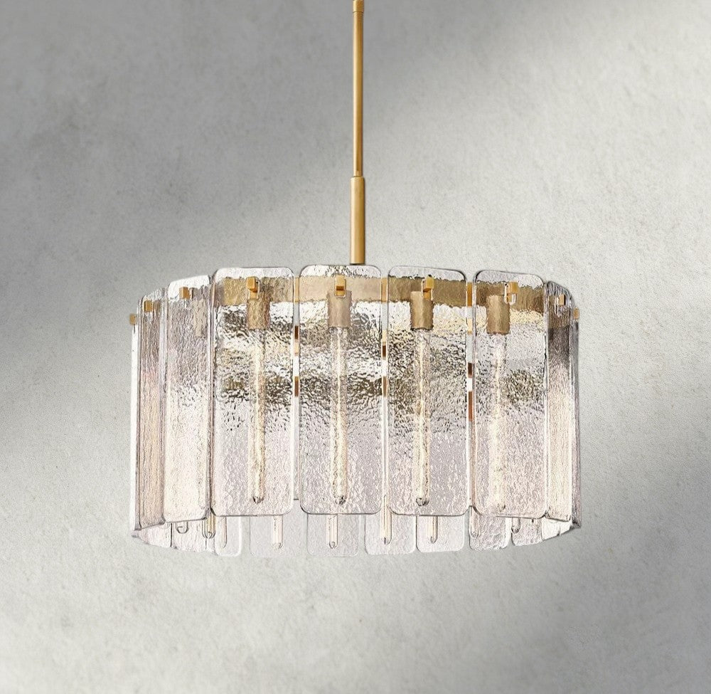 Celamotto Glass Round Chandelier 36", 48", 60" - fovolighting