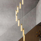 Celestial Alabaster Cascade Chandelier - fovolighting