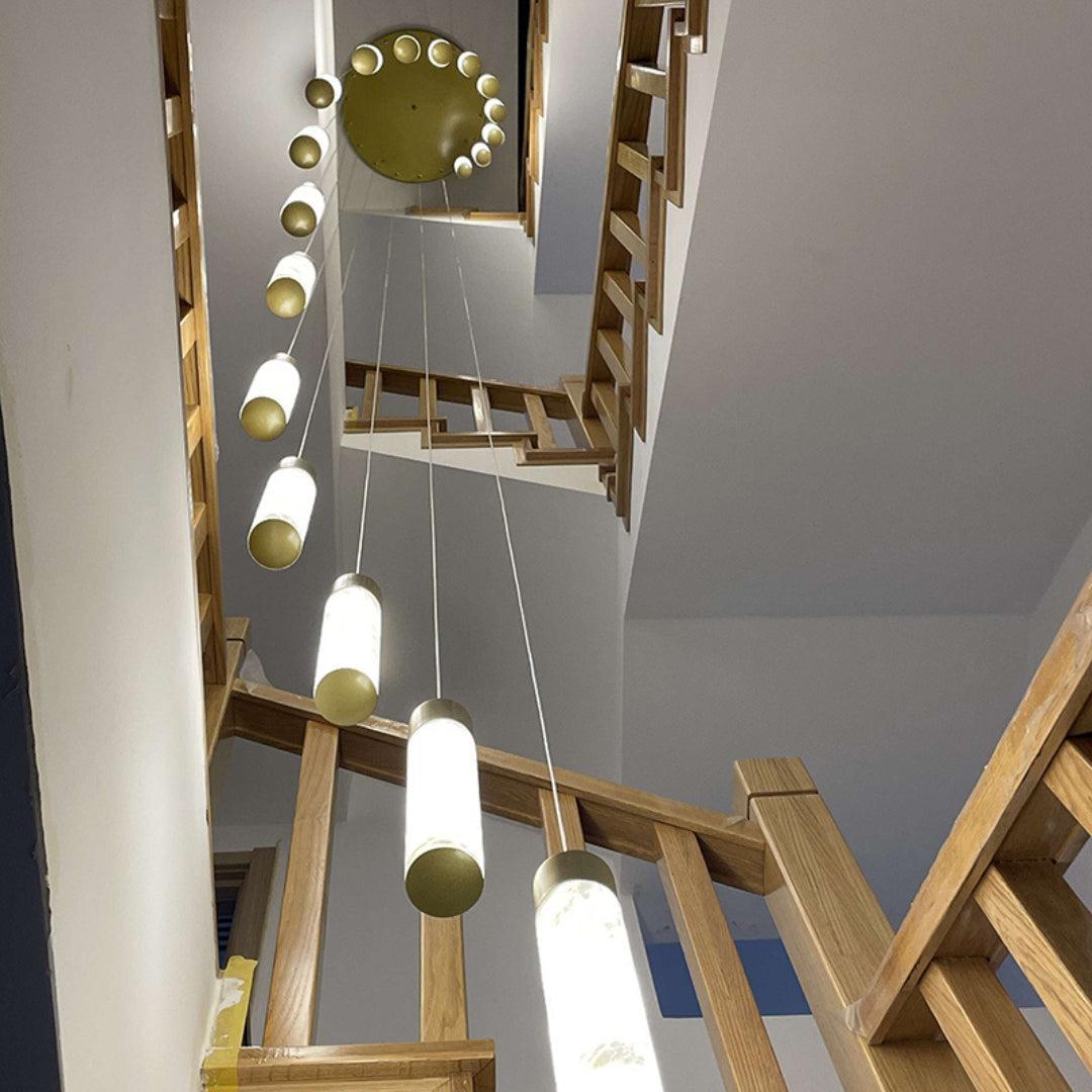 Celestial Alabaster Cascade Chandelier - fovolighting