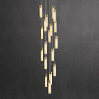 Celestial Alabaster Cascade Chandelier - fovolighting