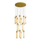 Celestial Alabaster Cascade Chandelier - fovolighting