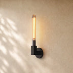 Cennela Candlestick Series Wall Sconce - Single / Matte Black