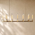 Cennela Linear Chandelier 55’’ 67’’ - 55’’ / Brass