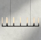 Cennela Linear Chandelier 55", 67" - fovolighting