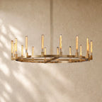Cennela Round Chandelier 36’’,48’’,60’’,72’’ - 72’’ / Brass