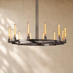 Cennela Round Chandelier 36’’,48’’,60’’,72’’ - 60’’ / Bronze