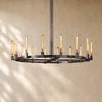 Cennela Round Chandelier 36’’,48’’,60’’,72’’ - 72’’ / Bronze