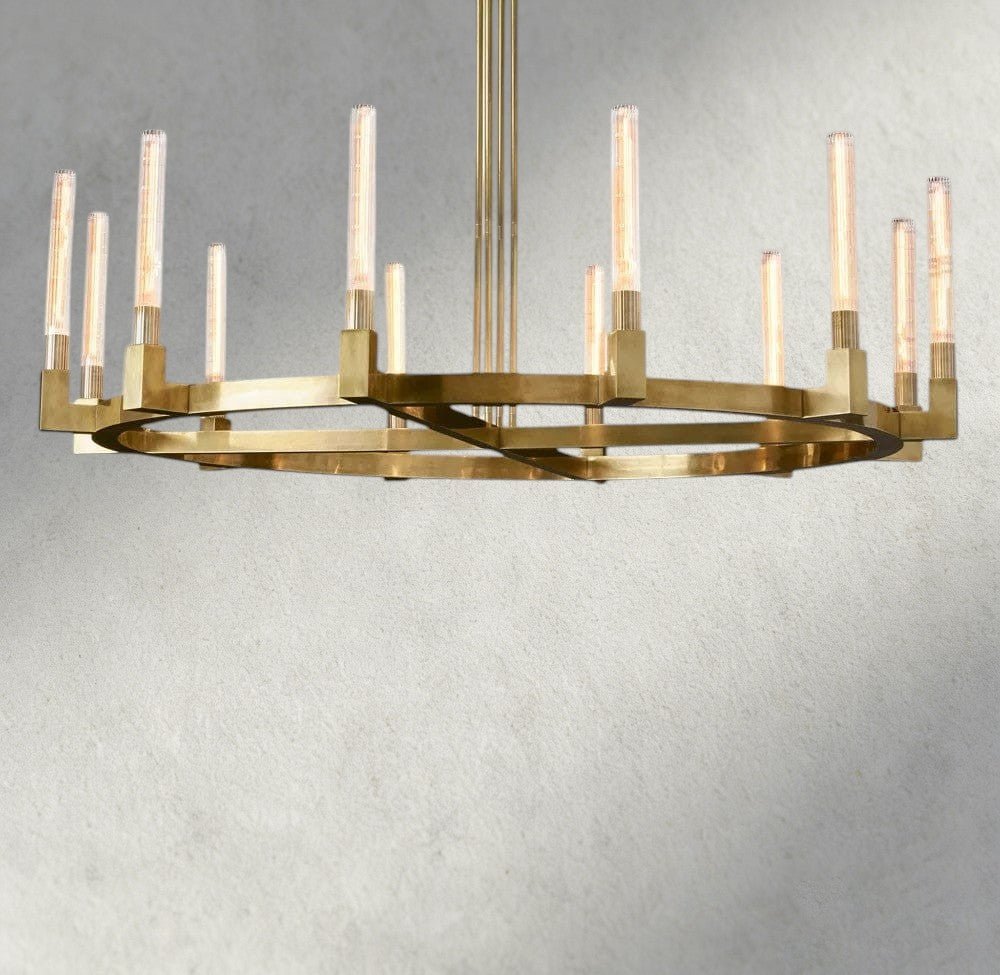 Cennela Round Chandelier 36", 48", 60", 72" - fovolighting