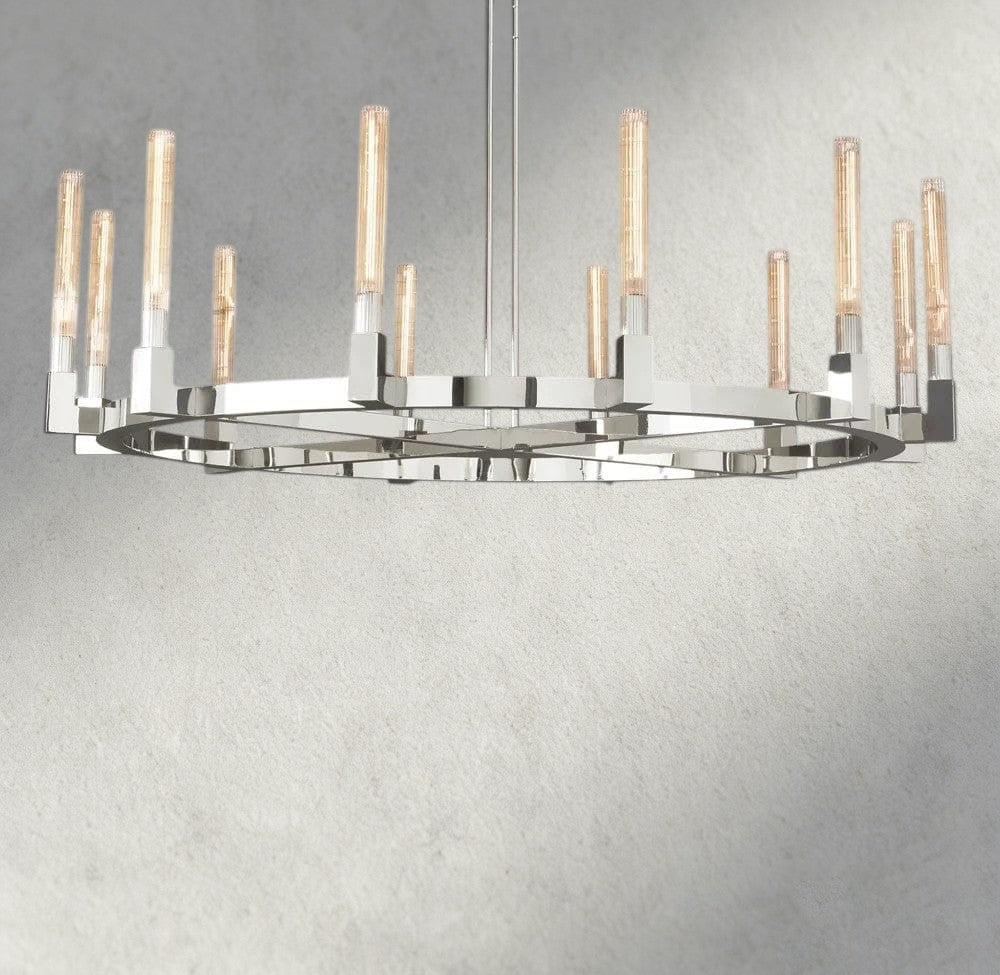 Cennela Round Chandelier 36", 48", 60", 72" - fovolighting