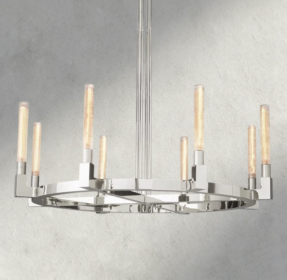 Cennela Round Chandelier 36", 48", 60", 72" - fovolighting
